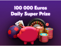 Daily Super Prize €100,000 from Marathonbet