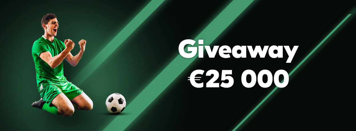 Join the party - €25,000 giveaway from Unibet!