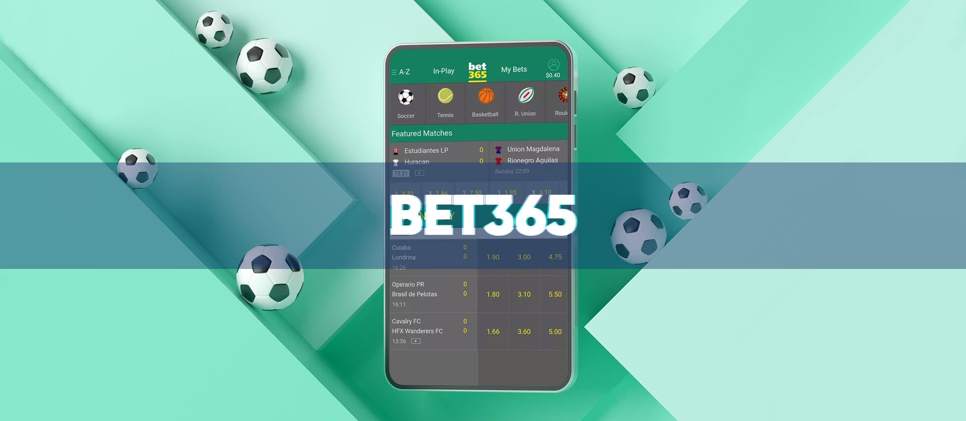 Bet365 has one of the top picks for football betting