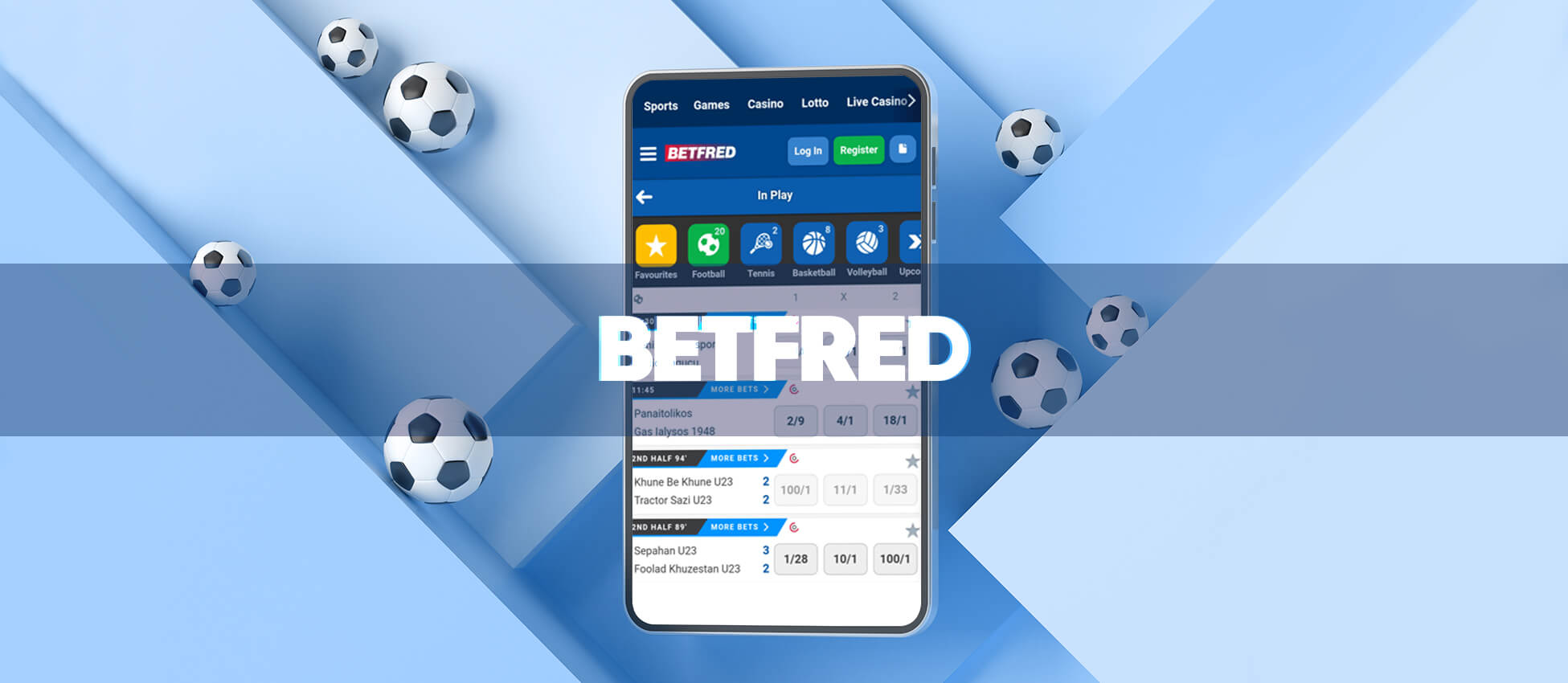 Betfred - allows you to create a customized football