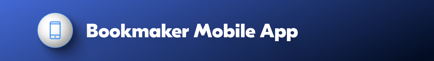 Bookmaker Mobile App