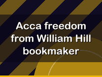 Acca freedom de la casa de apuestas William Hill